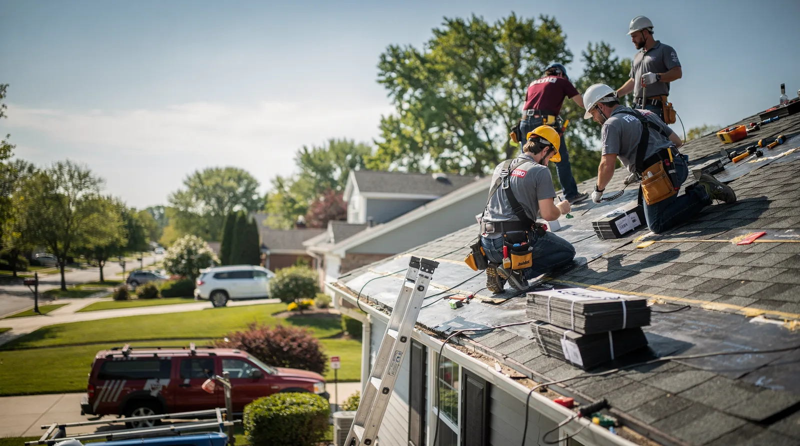 Roof Repair in Jacksonville, IL around you